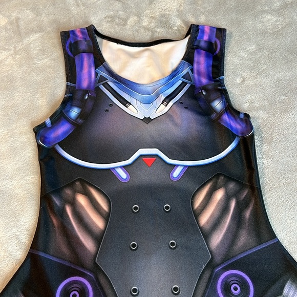 🎯Rare Overwatch x Wild Bangarang Moira Skater Dress Moira Size Medium - Picture 7 of 16